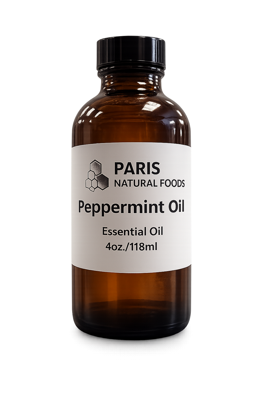 Paris Natural Foods Peppermint Essential Oil 118ml 4oz.