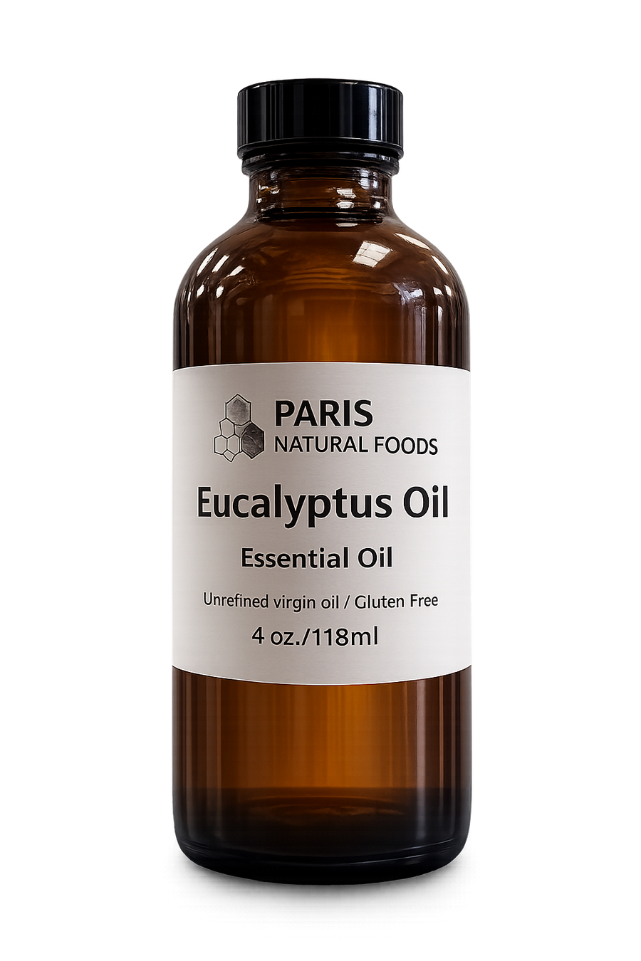 Paris Natural Foods Eucalyptus Essential Oil 118ml / 4oz.