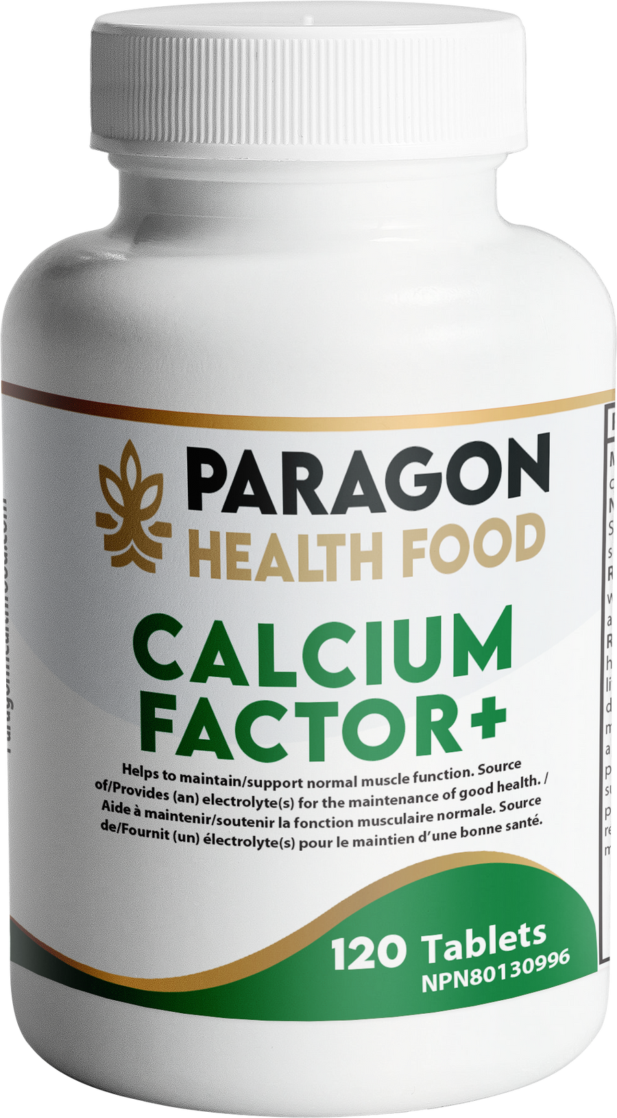Paragon Health Foods Calcium Factor + 120tabs