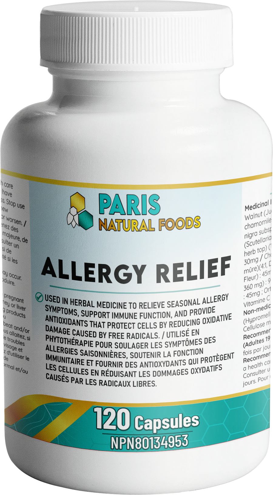 PNF - Allergy Relief - 120 caps