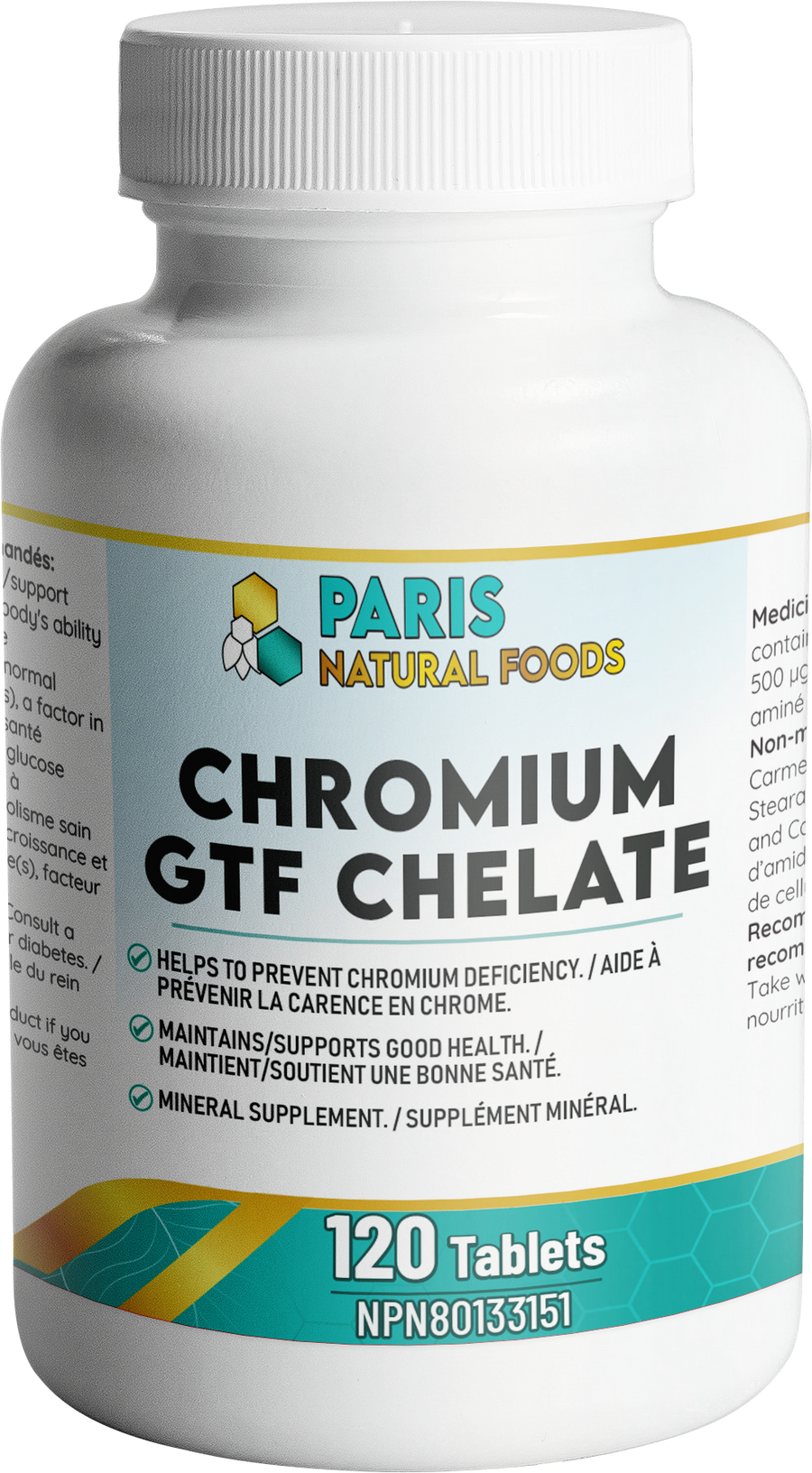 PNF - Chromium GTF Chelate 120tabs