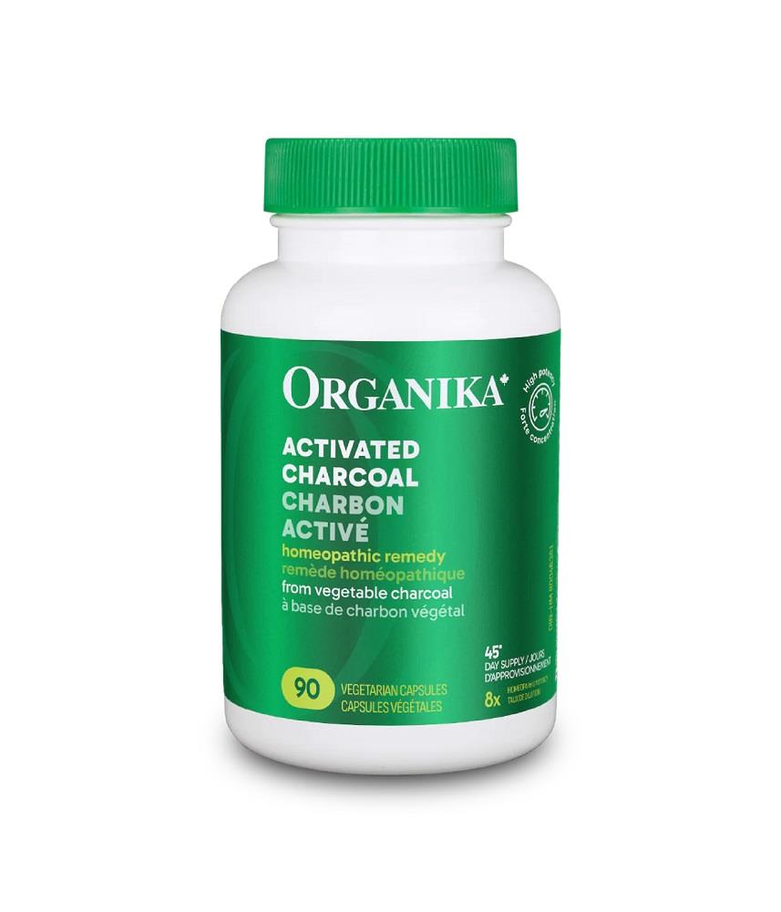 Organika Activated Charcoal 90 Caps