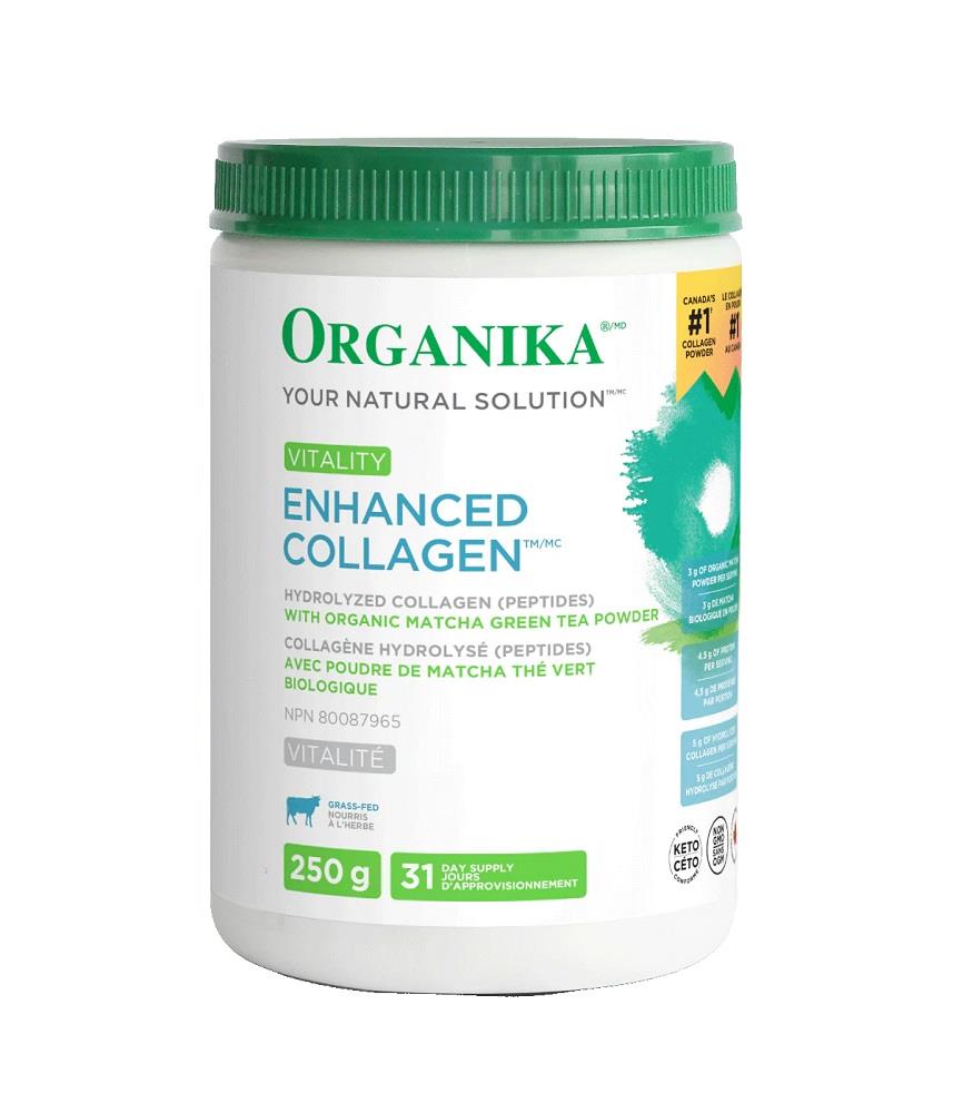Organika Collagen Vitality (with Matcha Green Tea) 250g