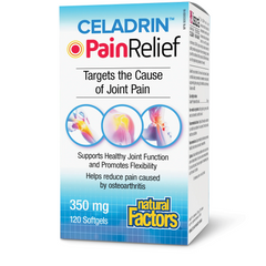 Natural Factors Celadrin Pain Relief 120caps