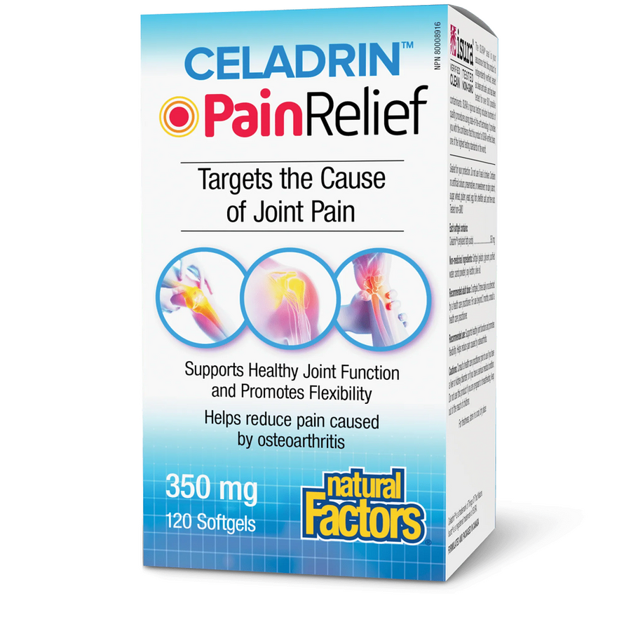 Natural Factors Celadrin Pain Relief 120caps