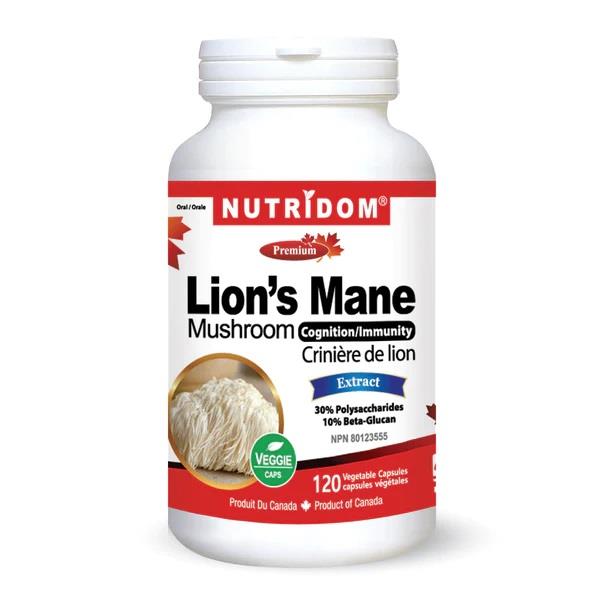 Nutridom Lion's Mane 120cap