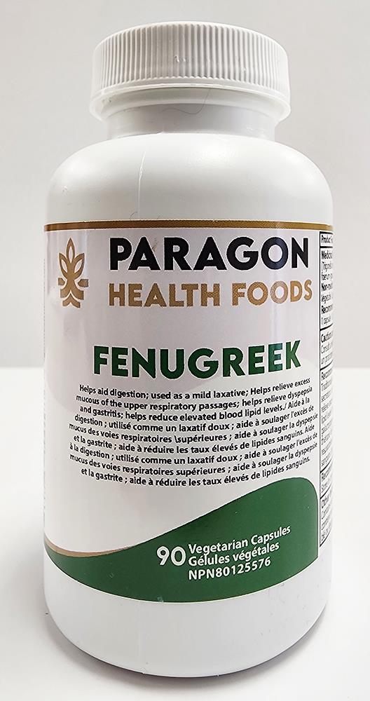 Paragon Health Foods Fenugreek 90vcaps