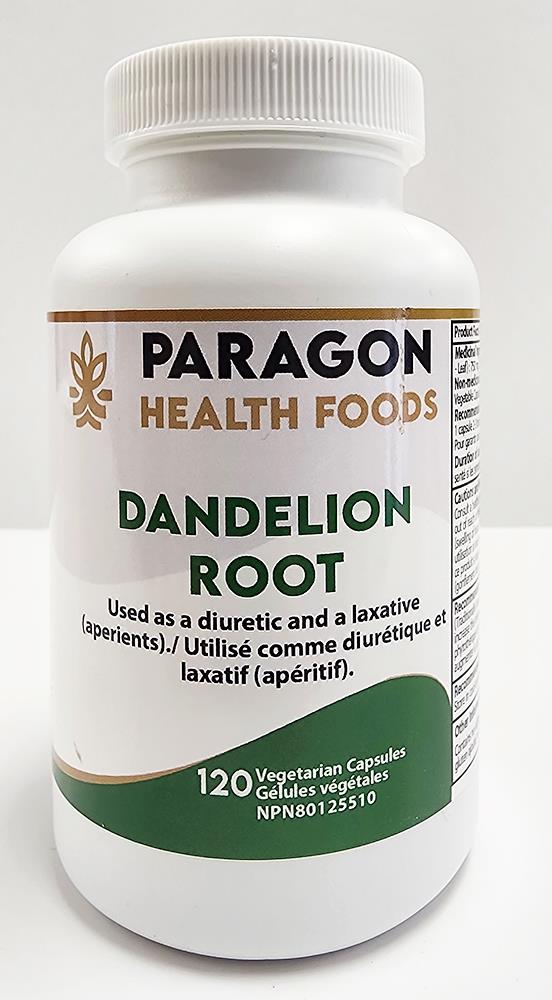 Paragon Health Foods Dandelion Root 120vcaps