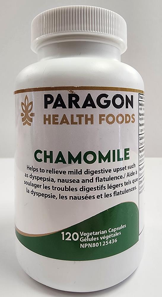 Paragon Health Foods Chamomile 120vcaps