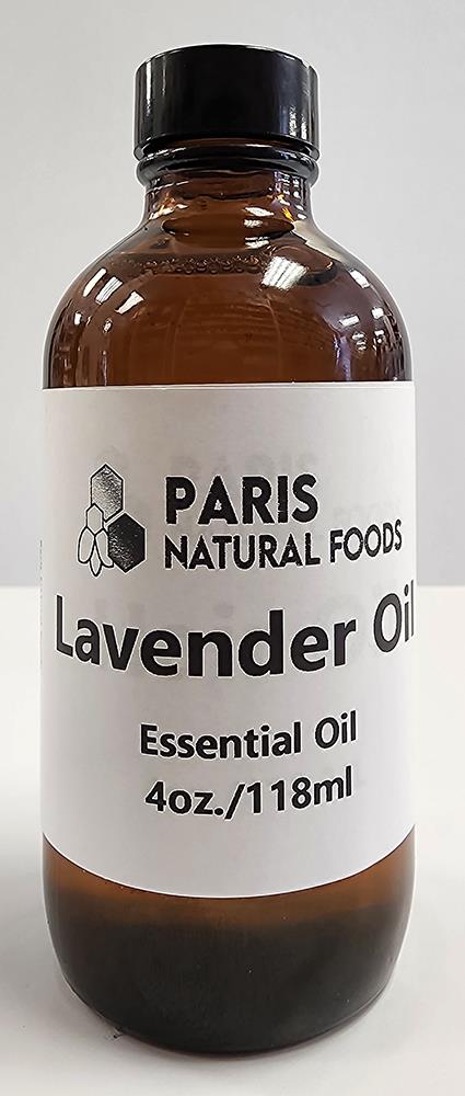 Paris Natural Foods Lavender Essential Oil 118ml / 4oz.
