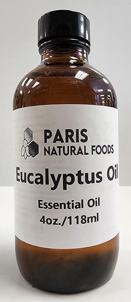 Paris Natural Foods Eucalyptus Essential Oil 118ml / 4oz.