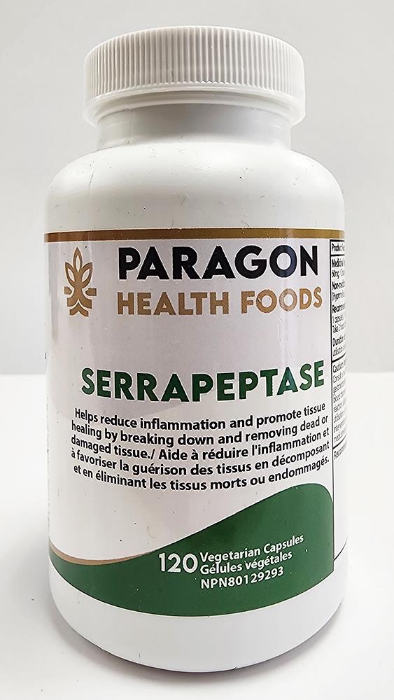 Paragon Health Foods Serrapeptase 120vcaps