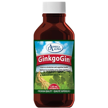 Omega Alpha GinkgoGin 120ml