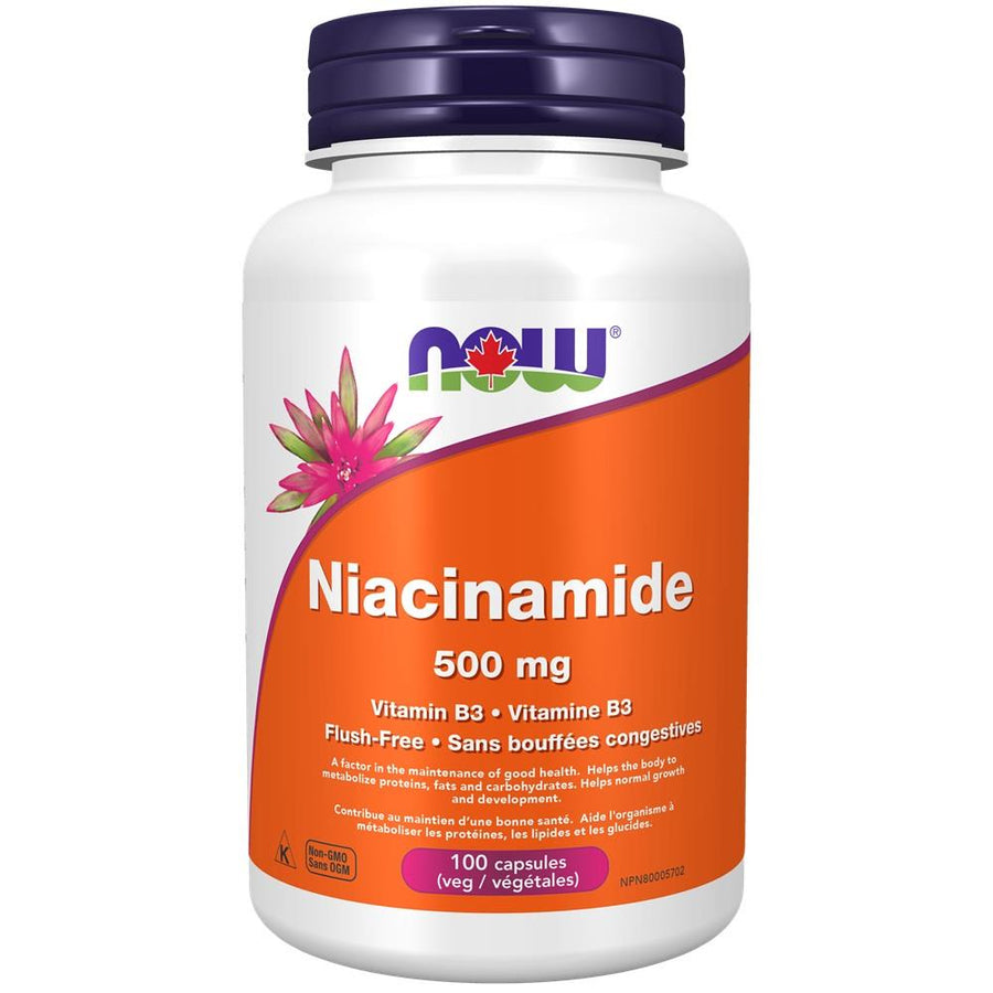 NOW Niacinamide 500mg 100caps