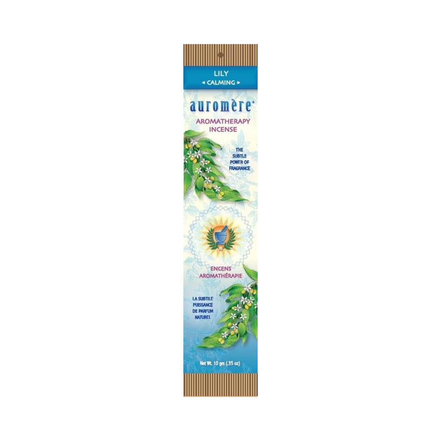 Auromere Aromatherapy Incense – LILY – Calming
Auromere Aromatherapy Incense – LILY – Calming
Auromere Aromatherapy Incense – LILY – Calming