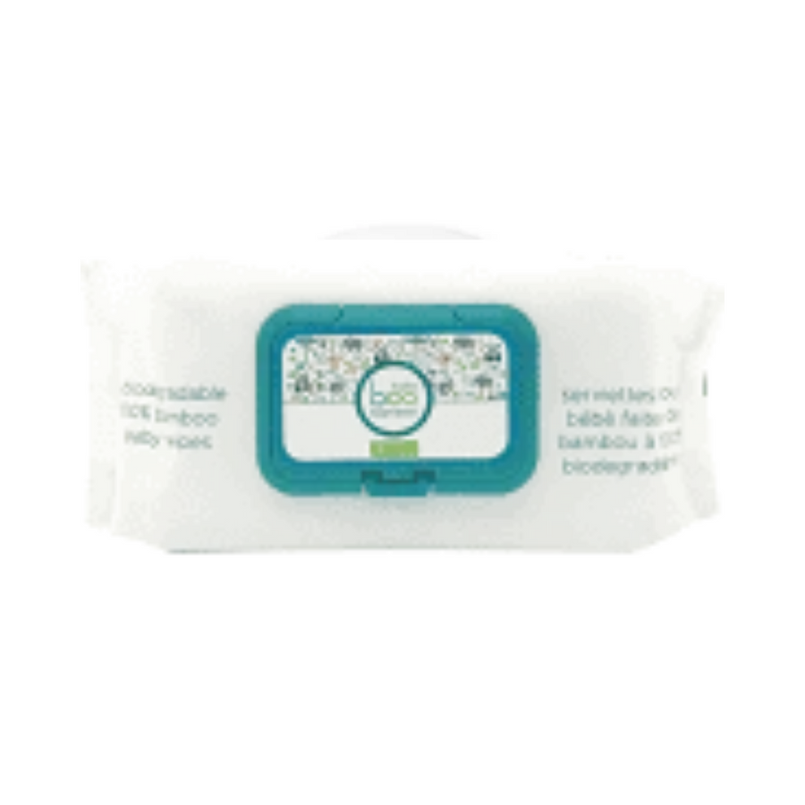 Boo Bamboo Baby Wipes 80