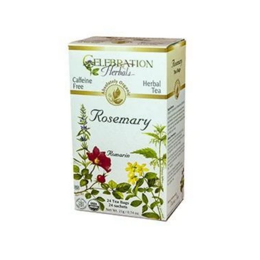 Celebration Herbals Rosemary Leaf Tea 24 bags
Celebration Herbals Rosemary Leaf Tea 24 bags
Celebration Herbals Rosemary Leaf Tea 24 bags