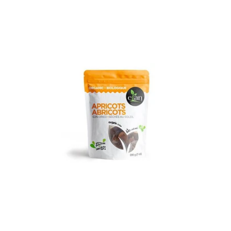 Elan Organic Sun Dried Apricots 200G