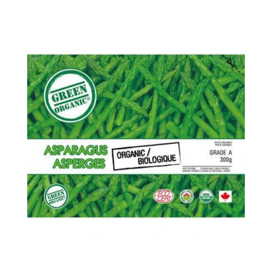 Green Organic Organic Asparagus Frozen 300G