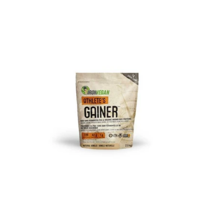 Iron Vegan Athlete's Gainer Natural Vanilla 2.5 kg