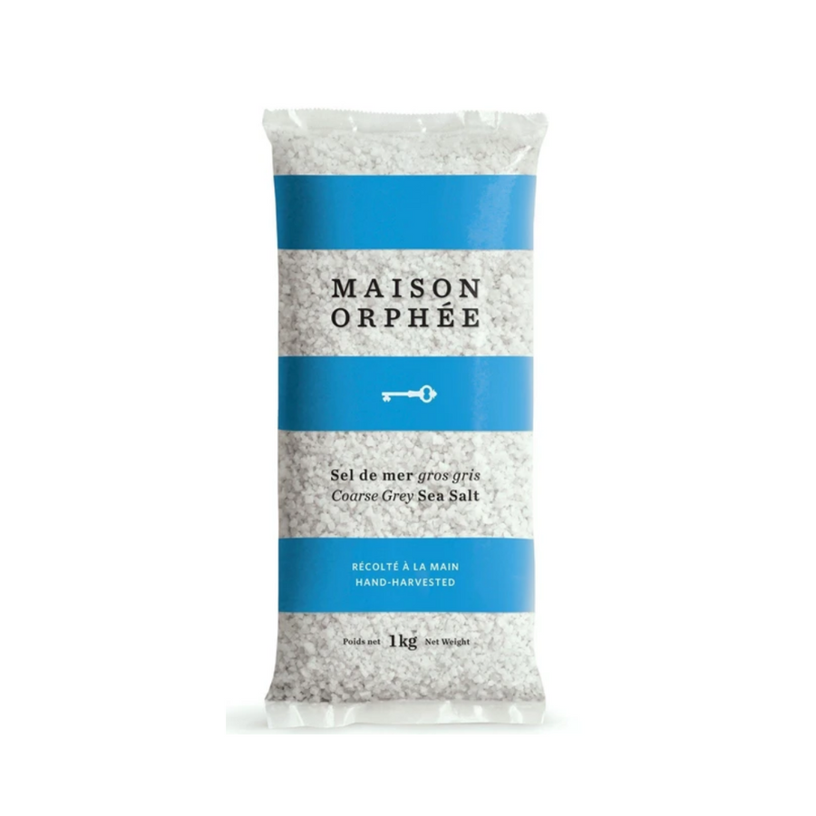 Maison Orphee Coarse Grey Sea Salt 1KG