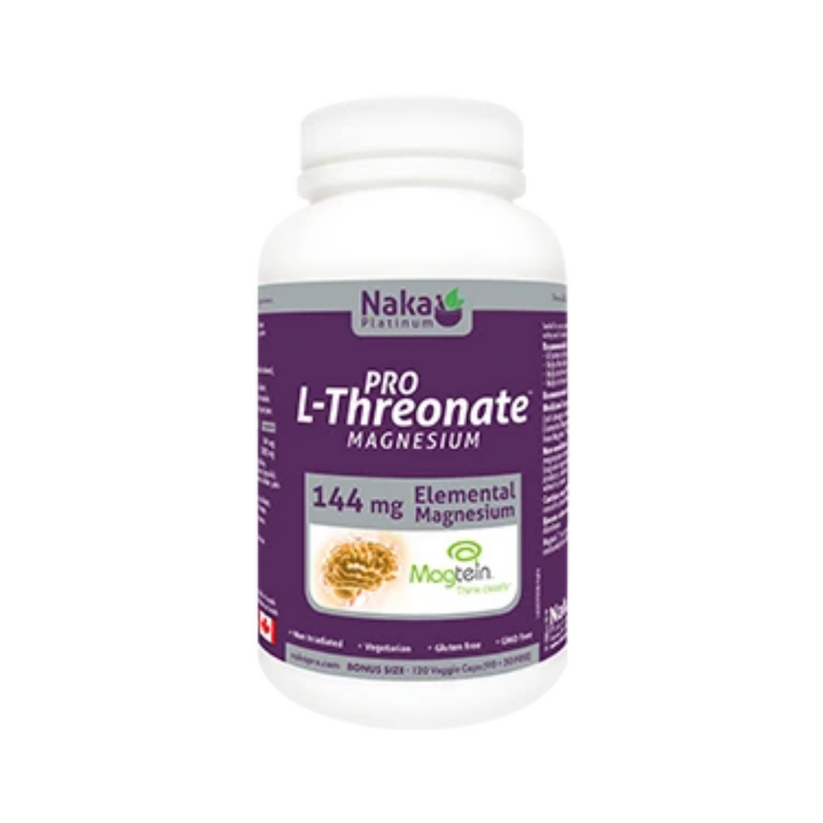 Naka Platinum L-Threonate 144mg 120Caps