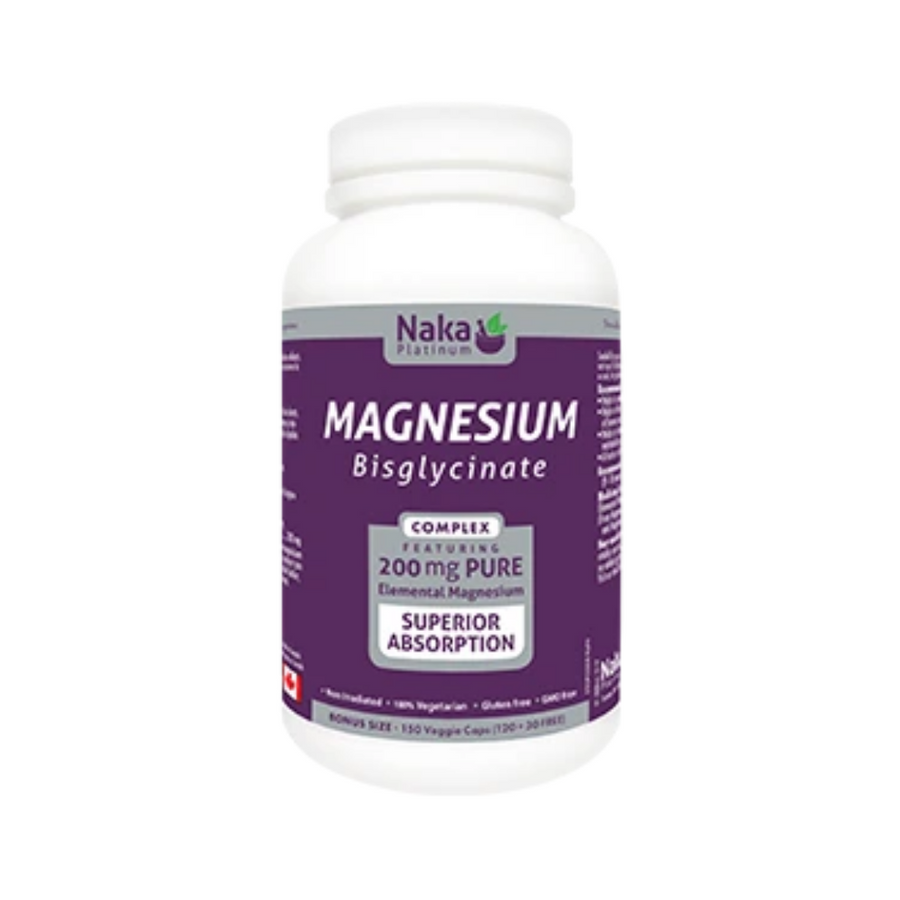 Naka Platinum Magnesium Bisglycinate Complex 200mg