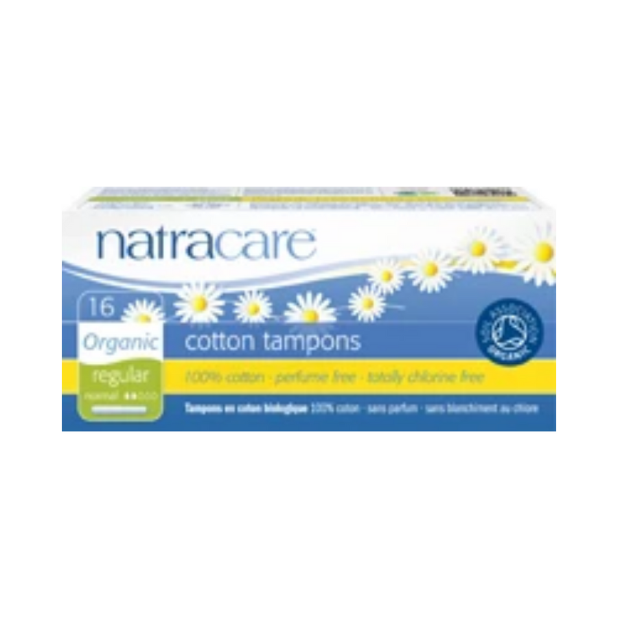 Natracare Regular Cotton Tampons 20