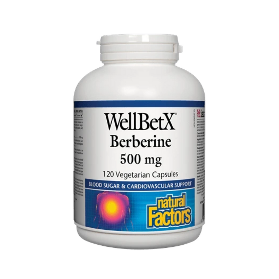 Natural Factors Berberine 500 120Veg Caps