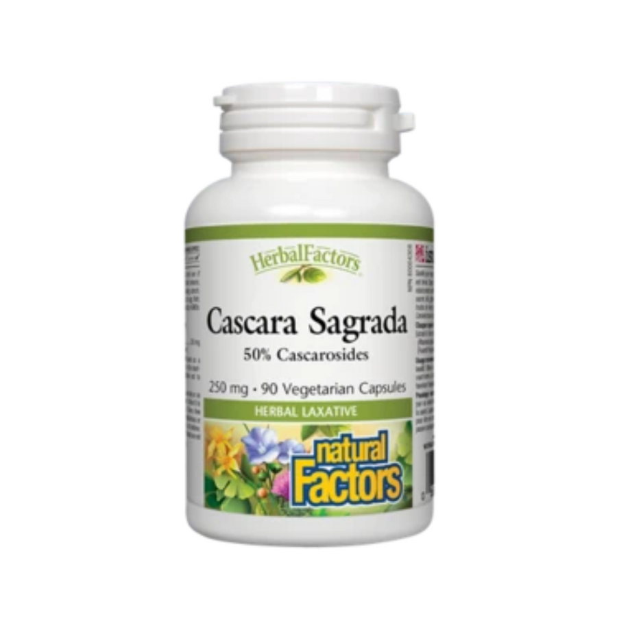 Natural Factors Cascara Sagrada 90Vcaps