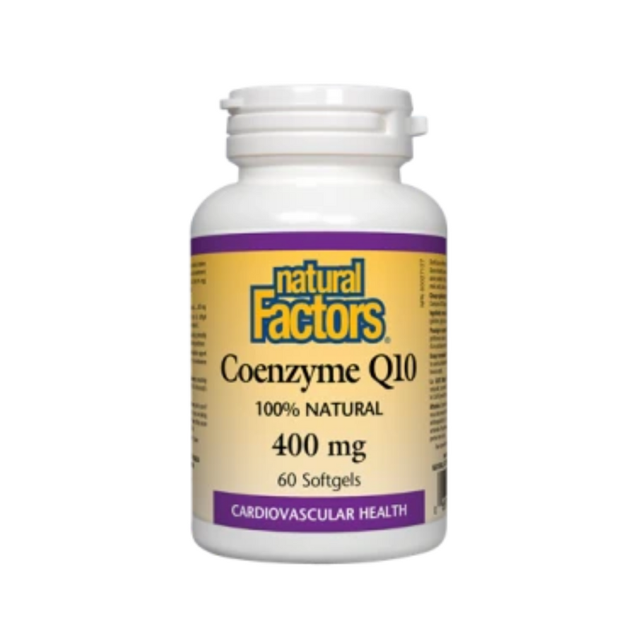 Natural Factors Co-Enzyme Q10 400mg 60softgels