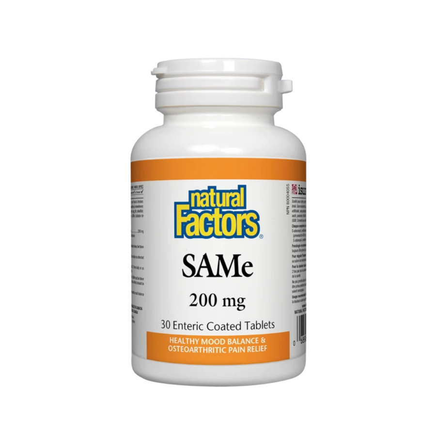 Natural Factors SAMe 200mg 30Tab