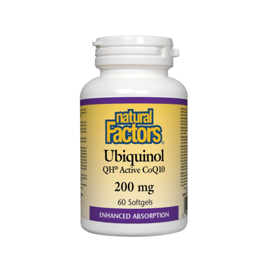 Natural Factors Ubiquinol 200mg 60softgels