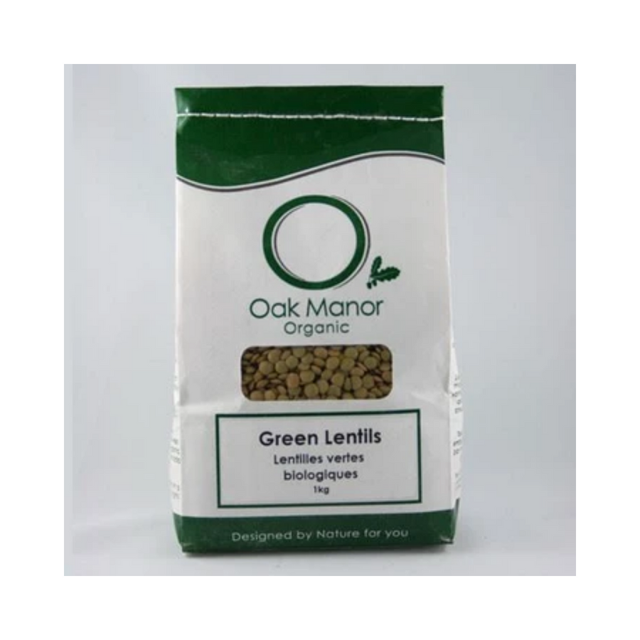 Oak Manor Green Lentils 1kg