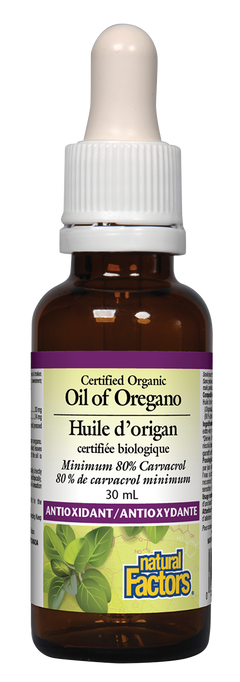 Natural Factors Oil Of Oregano 30ML Liquid