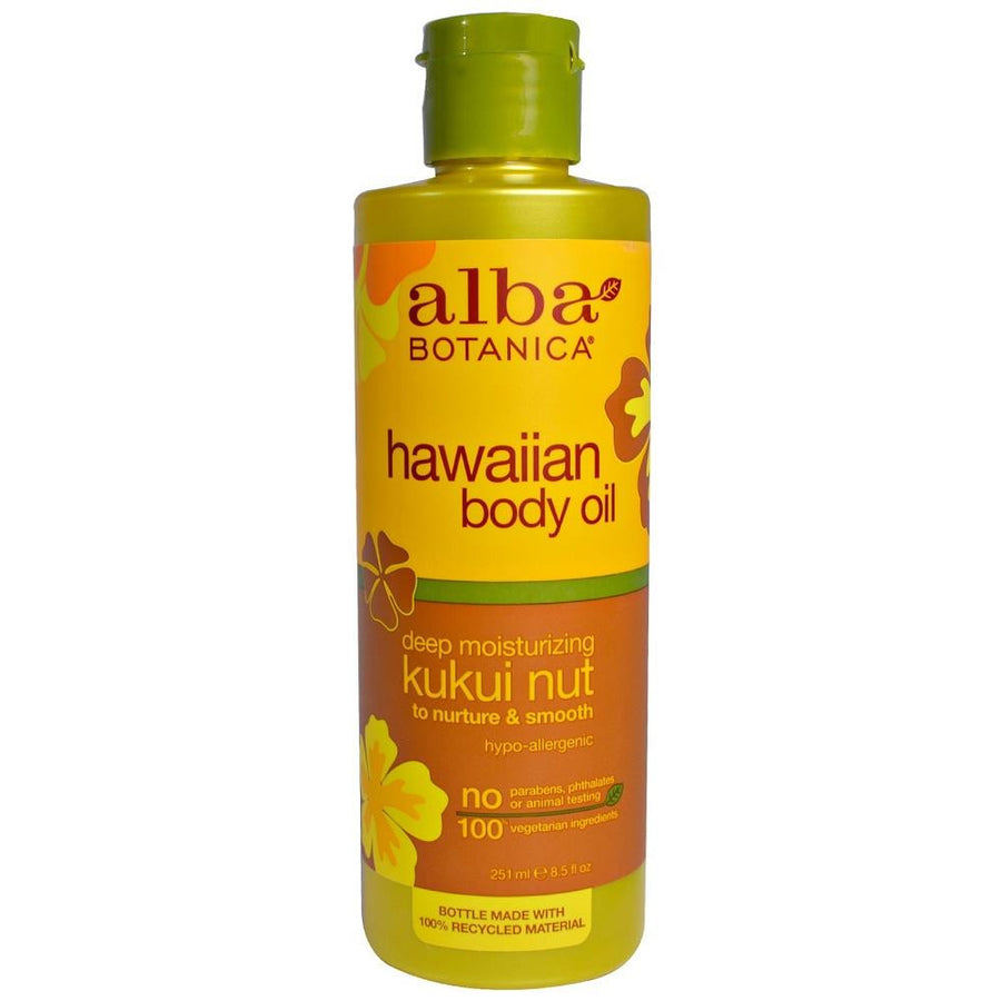 ALBA Moisturizing Kukui Nut Body Oil 250ml