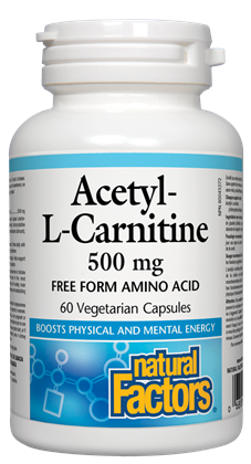 Natural Factors Acetyl-L-Carnitine 60VCaps