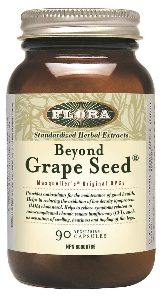 FLORA Beyond Grape Seed 90Vcaps