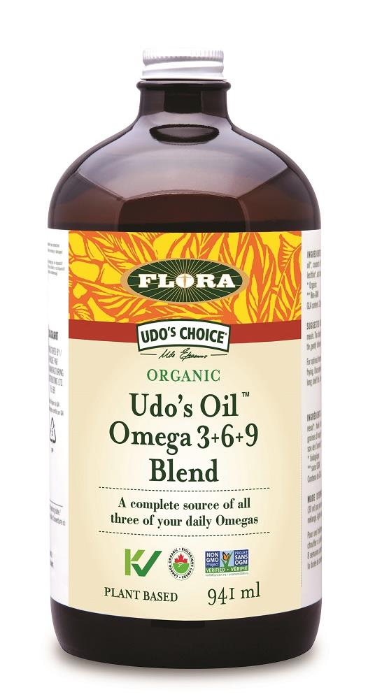 Flora Udo's Oil Omega 3+6+9 Blend 941ml