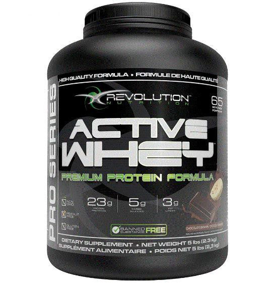 Revolution Active Whey Chocolate Banana 5lbs