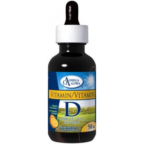 Omega Alpla Vitamin D3 1000IU 50ML
