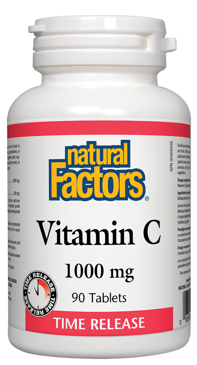 NATURAL FACTORS TIME RELEASE C 90 TAB