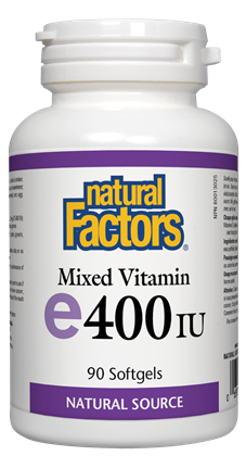 NATURAL FACTORS MIXED E400 90SG