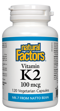 Natural Factors Vitamin K2 120Caps