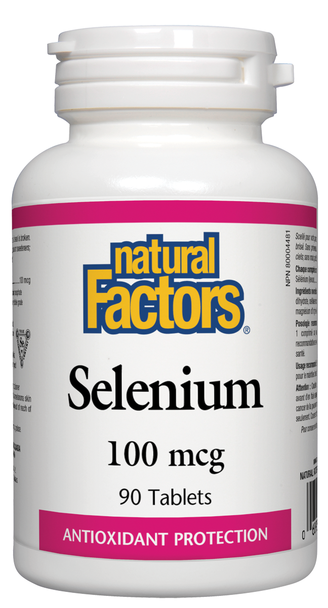NATURAL FACTORS SELENIUM 90TABS