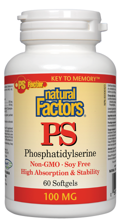 Natural Factors Phosphatidylserine 60SG
