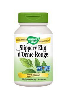 Nature's Way Slippery Elm 400mg 100caps