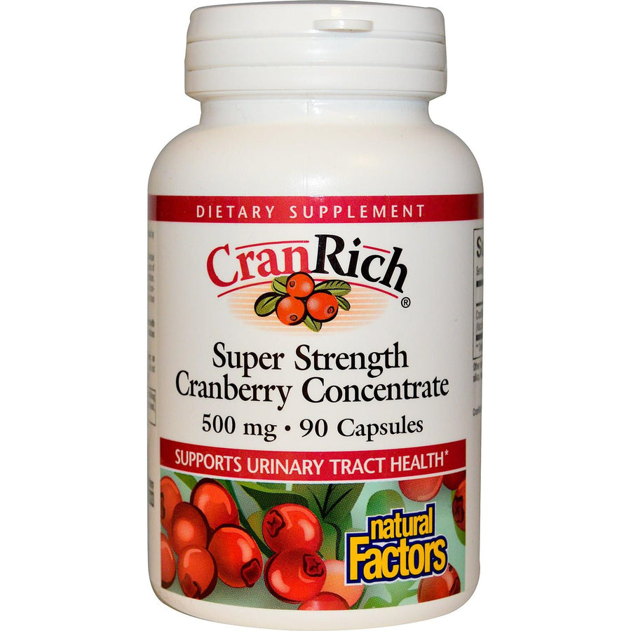 NATURAL FACTORS CRANBERRY CONCENTRATE 90CAPS