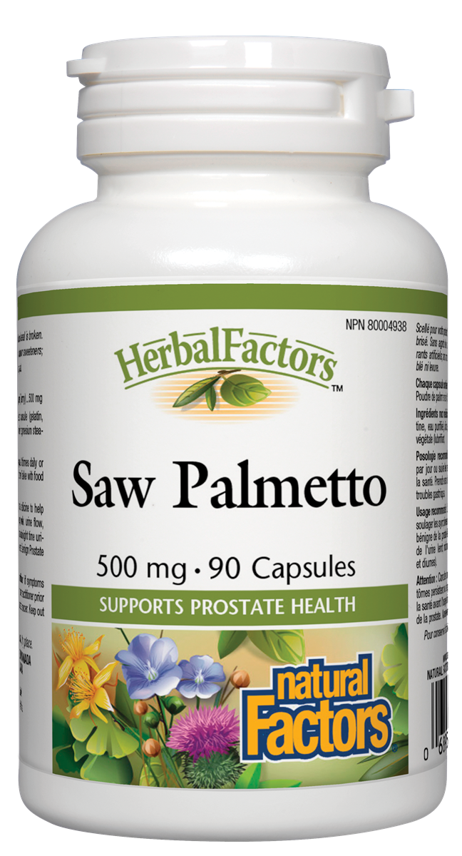 NATURAL FACTORS SAW PALMETTO 90 CAQPS