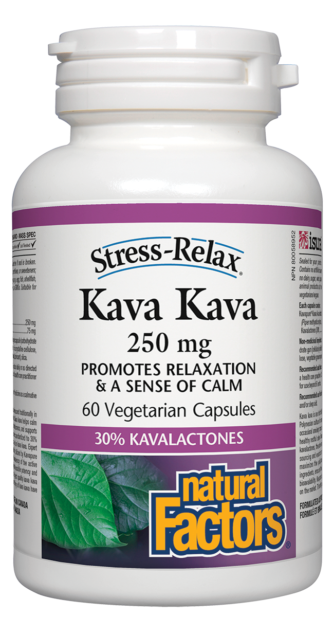 Natural Factors Kava Kava 250Mg
